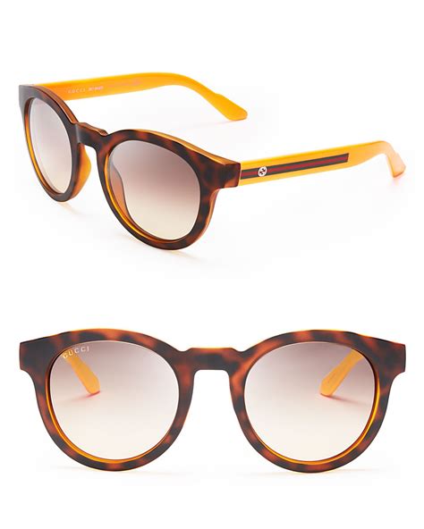 orange gucci sunglasses